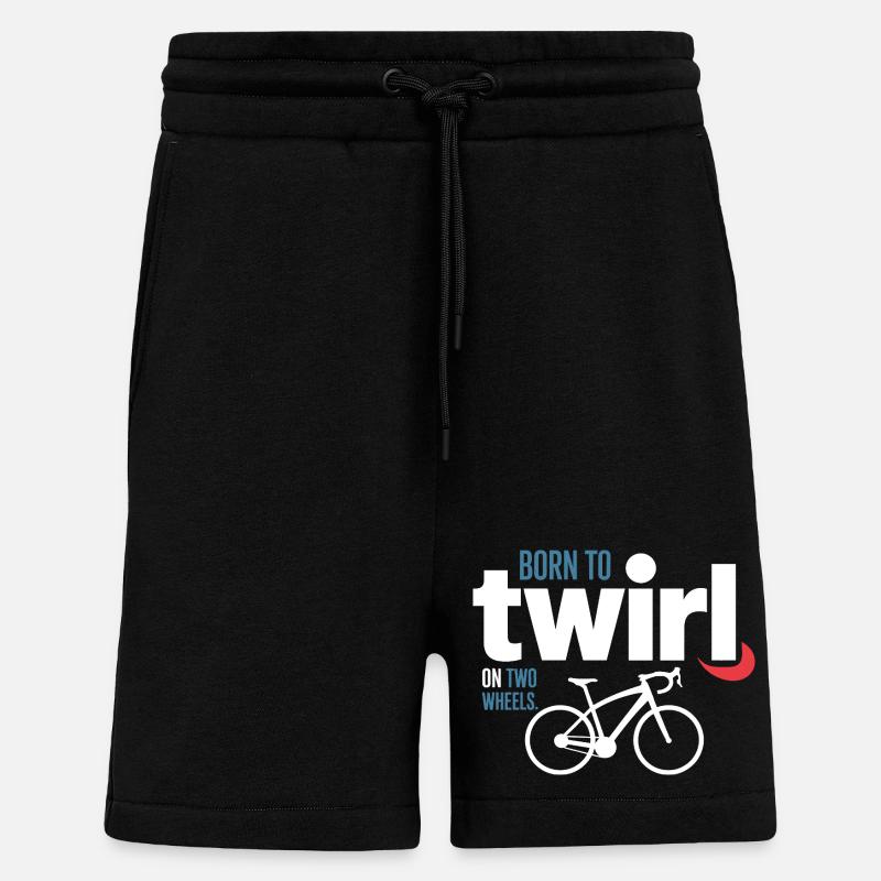 Professional Bicycle Acrobatics Elite Twirl  - Shorts - made by SPREAD - SOLID BLACK