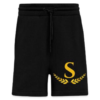 S - Shorts - made by SPREAD - SOLID BLACK - Vorne