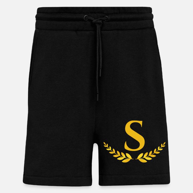 s - Short bio décontracté fabriqué en UE - SOLID BLACK