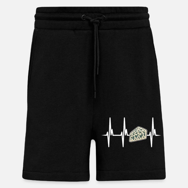 Ich liebe Gorgonzola - Shorts - made by SPREAD - SOLID BLACK
