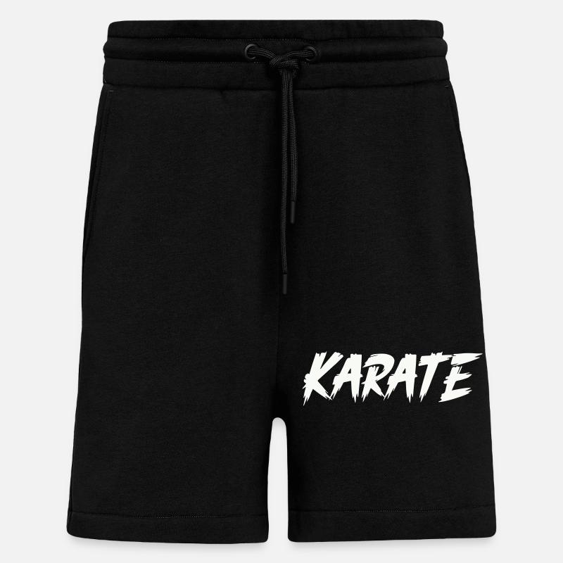 karate - Shorts - made by SPREAD - SOLID BLACK