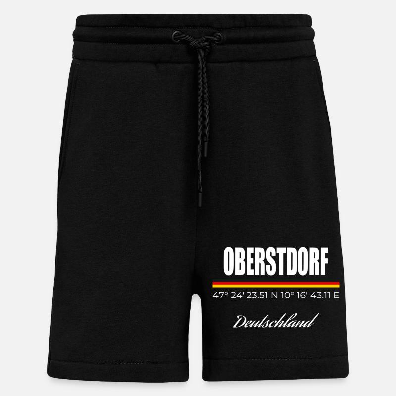 Oberstdorf - Shorts - made by SPREAD - SOLID BLACK
