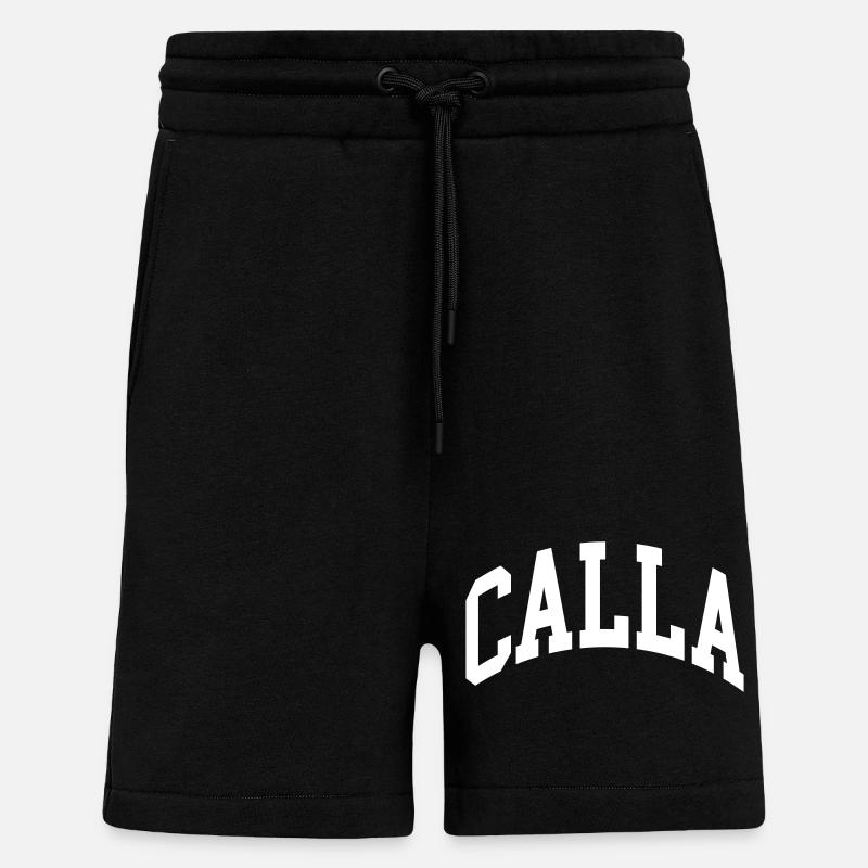 Calla - Short bio décontracté fabriqué en UE - SOLID BLACK