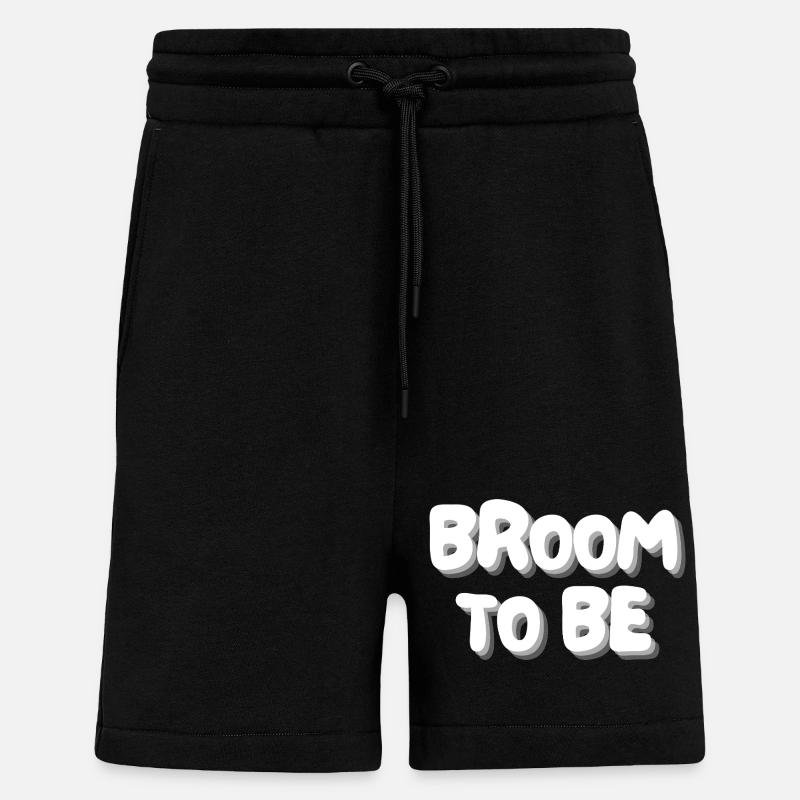 balai en devenir - Short bio décontracté fabriqué en UE - SOLID BLACK