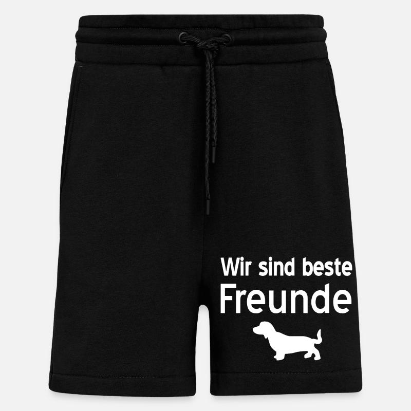 Dackel - Shorts - made by SPREAD - SOLID BLACK