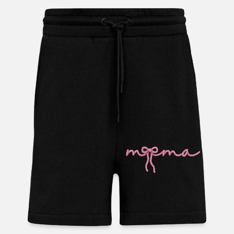 Maman Bow - Short bio décontracté fabriqué en UE - SOLID BLACK