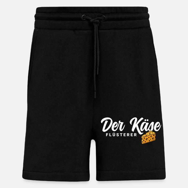 Der Käse Flüsterer - Shorts - made by SPREAD - SOLID BLACK