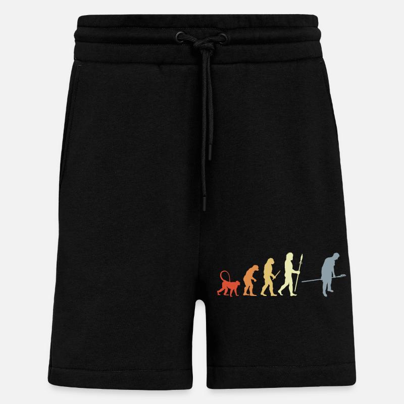 Baker Evolution Retro Look - Shorts - made by SPREAD - SOLID BLACK
