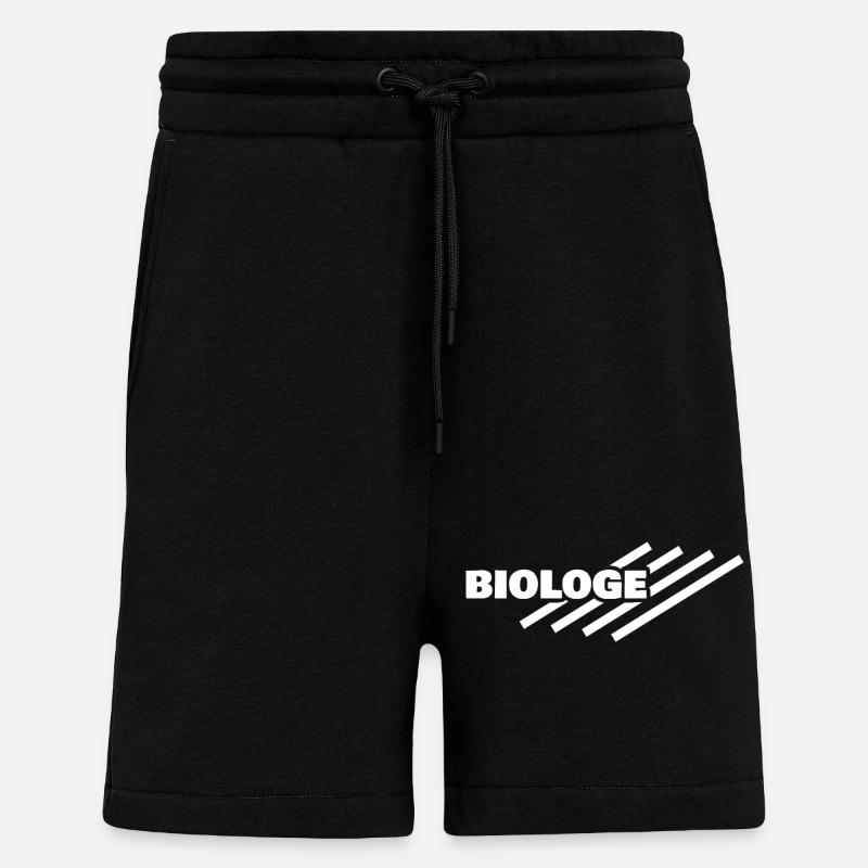 Beruf Biologe - Shorts - made by SPREAD - SOLID BLACK