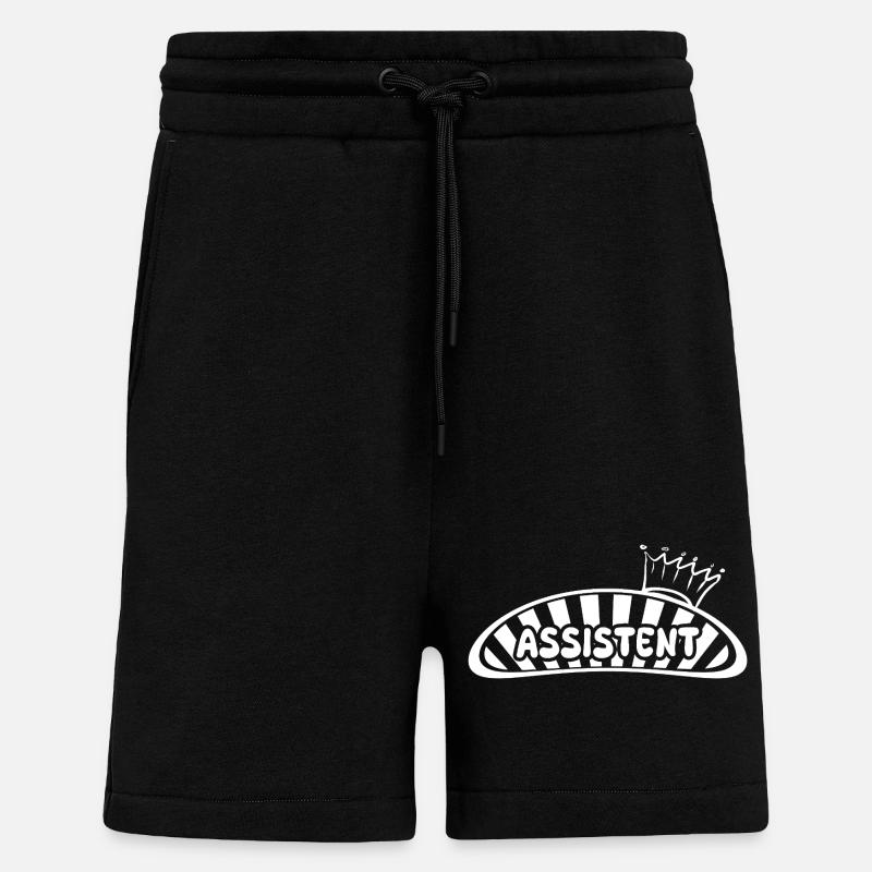 Assistant as a job - Shorts - made by SPREAD - SOLID BLACK
