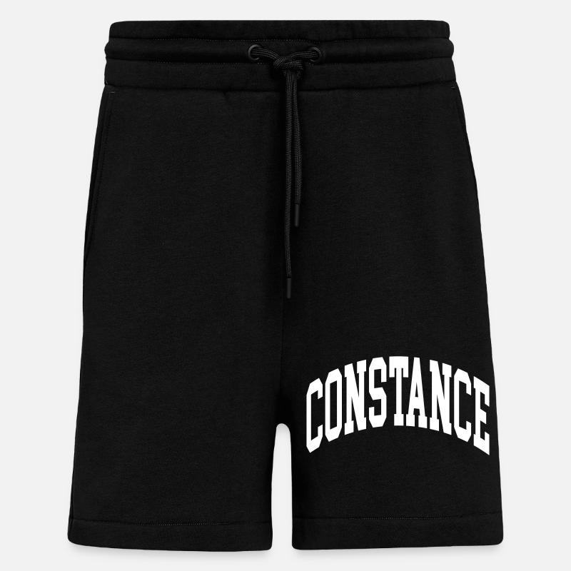 Constance - Short bio décontracté fabriqué en UE - SOLID BLACK