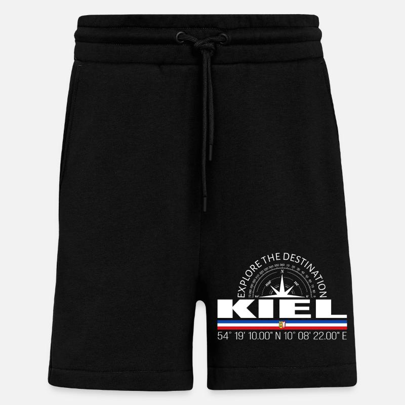 Kiel - Shorts - made by SPREAD - SOLID BLACK