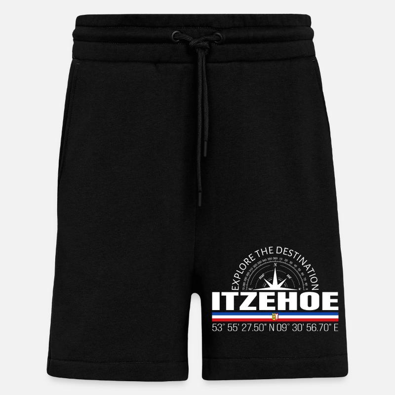 Itzehoe - Shorts - made by SPREAD - SOLID BLACK
