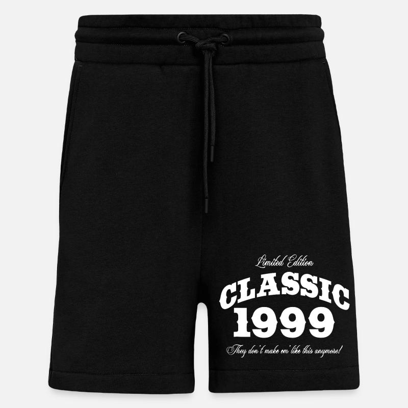 Limitierte Edition Classic 1999 - Shorts - made by SPREAD - SOLID BLACK