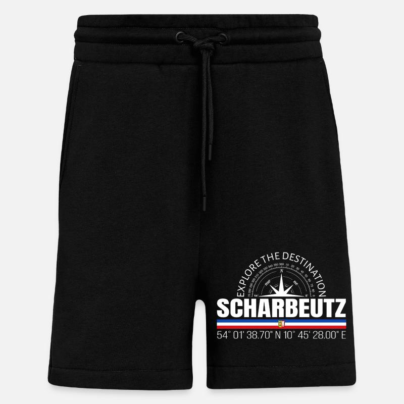 Scharbeutz - Shorts - made by SPREAD - SOLID BLACK