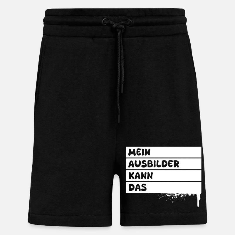 Ausbilder - Shorts - made by SPREAD - SOLID BLACK