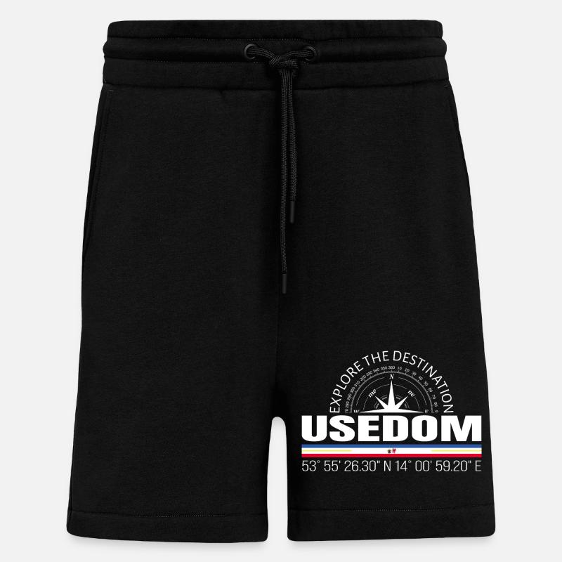 Usedom - Shorts - made by SPREAD - SOLID BLACK