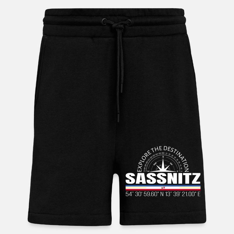 Sassnitz - Shorts - made by SPREAD - SOLID BLACK
