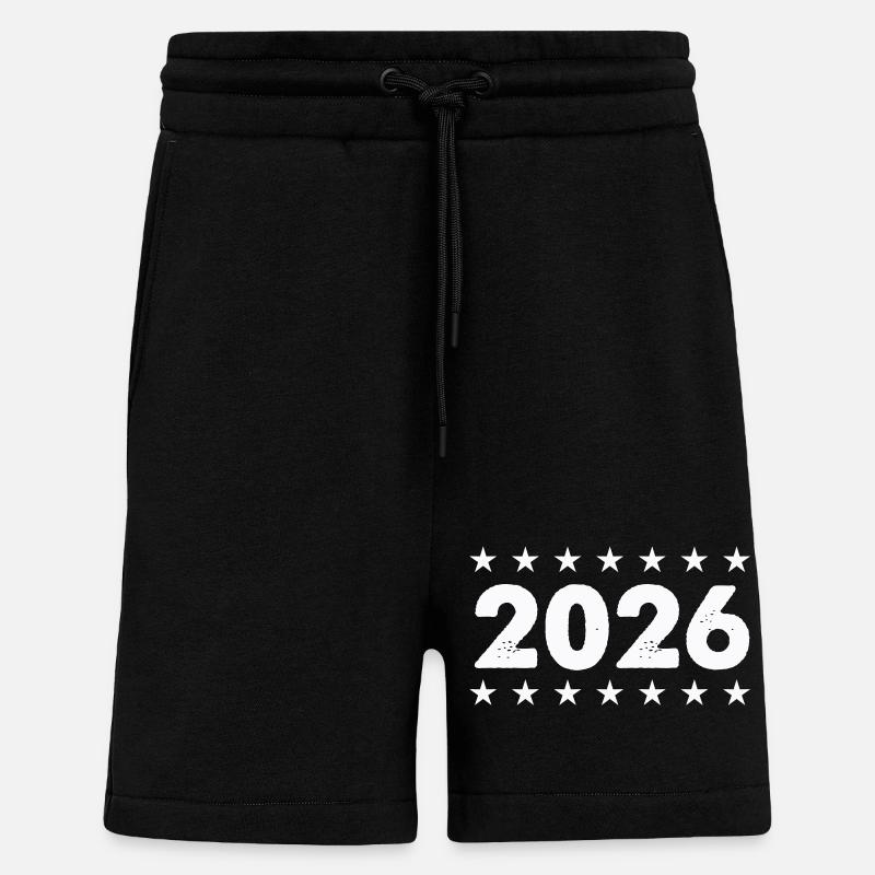 2026 Sternenrahmen - Shorts - made by SPREAD - SOLID BLACK