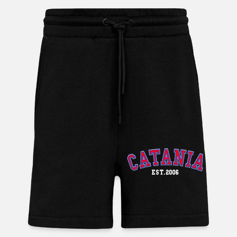 Catania Est. 2006 - Shorts - made by SPREAD - SOLID BLACK