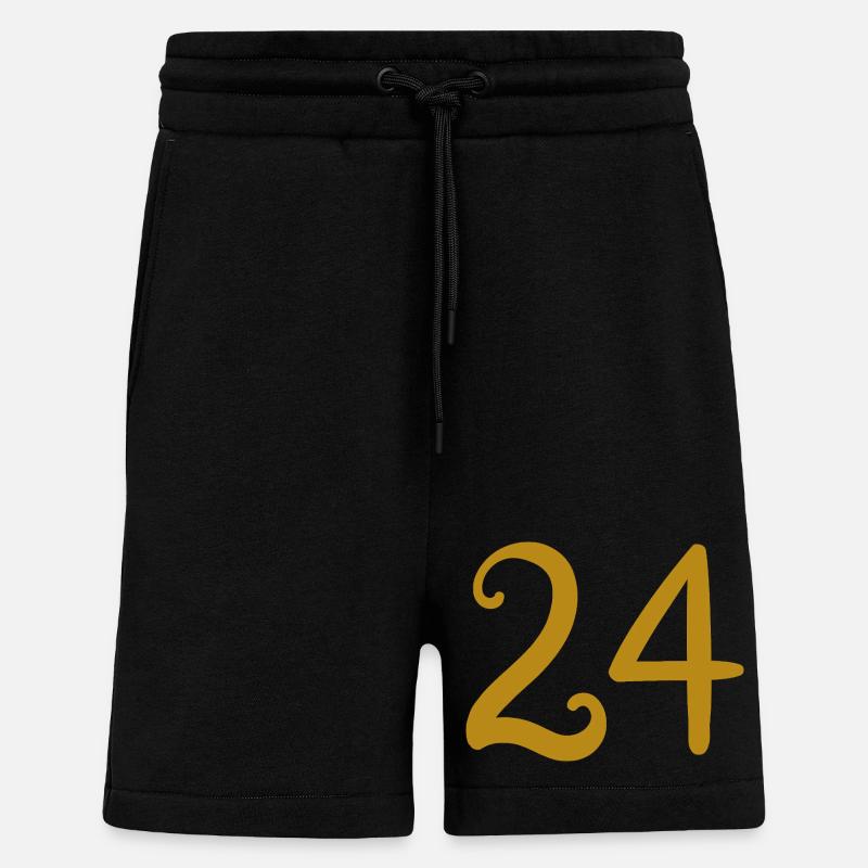 24 - Shorts - made by SPREAD - SOLID BLACK