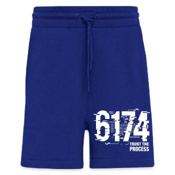 6174 Kaprekar Konstante Glitch Mathematik - Shorts - made by SPREAD - Iconic Blue - Vorne