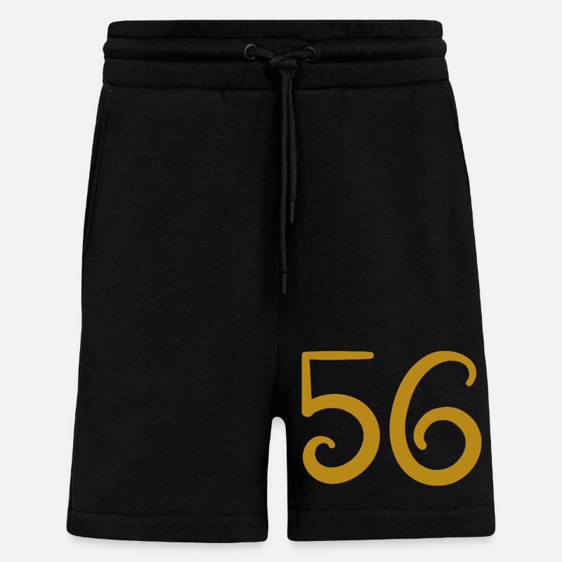 56 - Shorts - made by SPREAD - SOLID BLACK