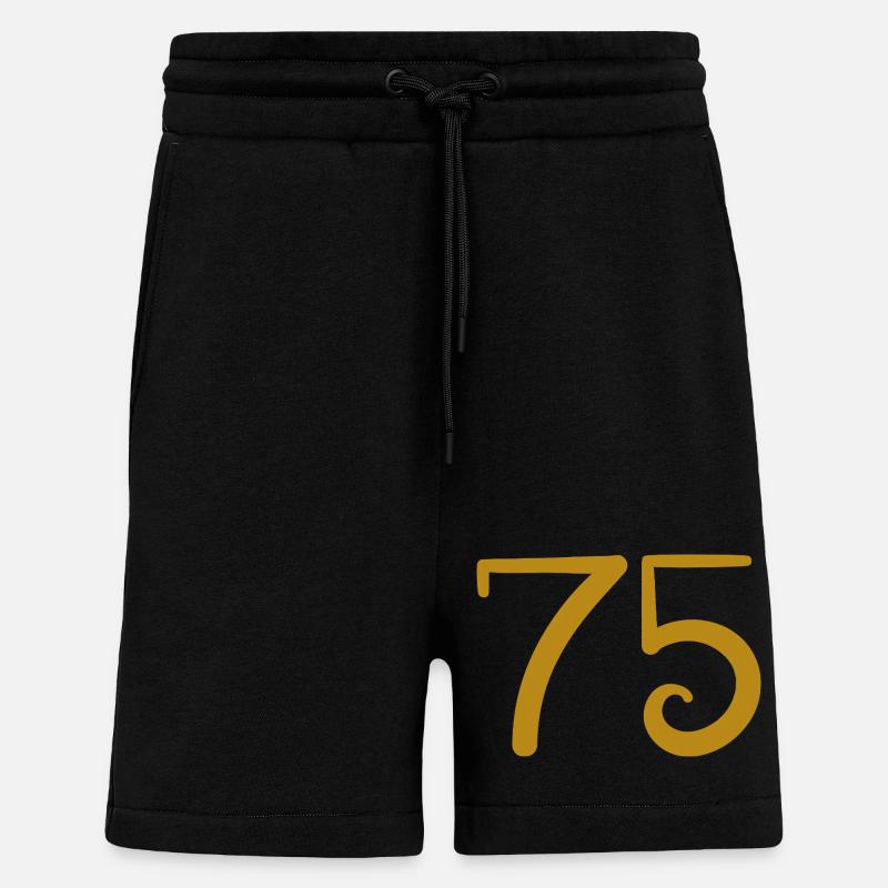 75 - Shorts - made by SPREAD - SOLID BLACK