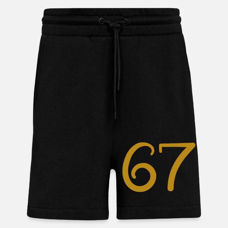 67 - Shorts - made by SPREAD - SOLID BLACK