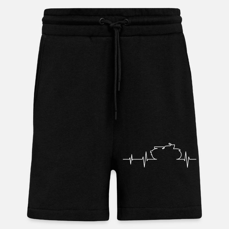 Simson Sparrowhawk Hawk ECG - Short bio décontracté fabriqué en UE - SOLID BLACK