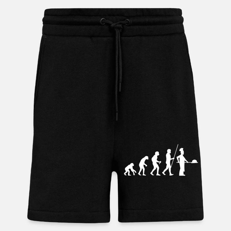 Bäcker Evolution - Shorts - made by SPREAD - SOLID BLACK