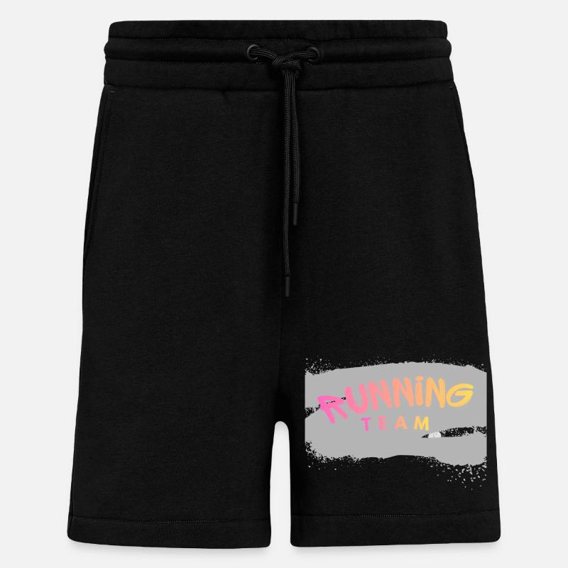 Running Team - Shorts - made by SPREAD - SOLID BLACK