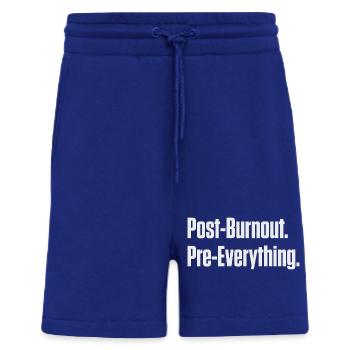 Post-Burnout, vor allem - Shorts - made by SPREAD - Iconic Blue - Vorne