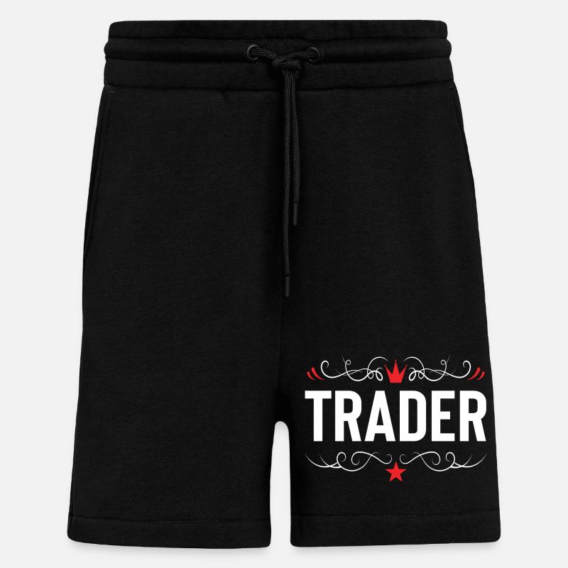 Trader Profession - Shorts - made by SPREAD - SOLID BLACK