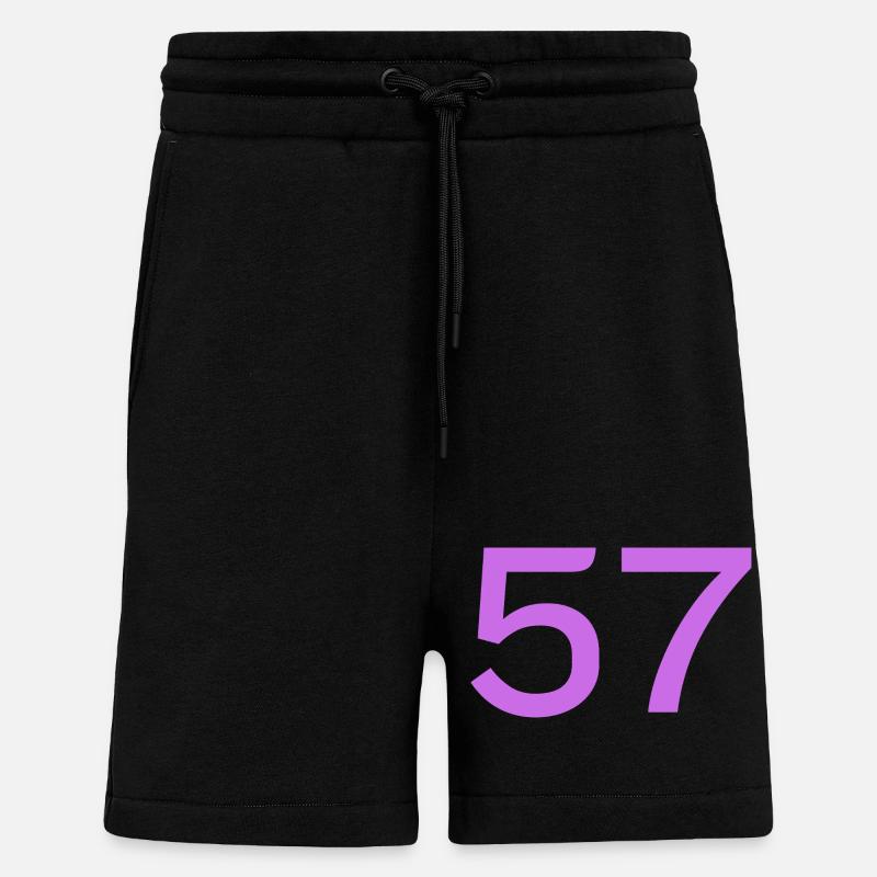 57 - Shorts - made by SPREAD - SOLID BLACK