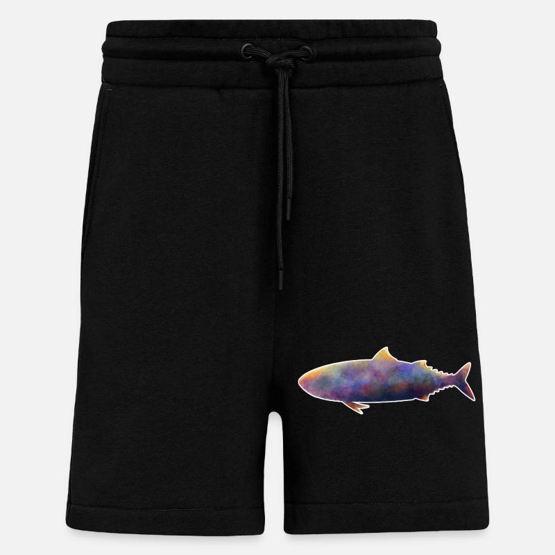 Mackerel.1 - Shorts - made by SPREAD - SOLID BLACK