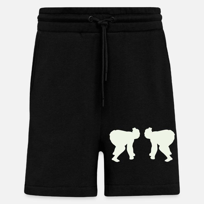 sumos - Shorts - made by SPREAD - SOLID BLACK