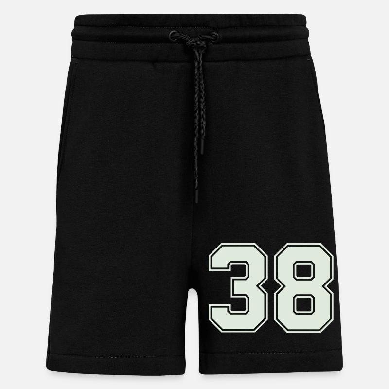 38- - Shorts - made by SPREAD - SOLID BLACK