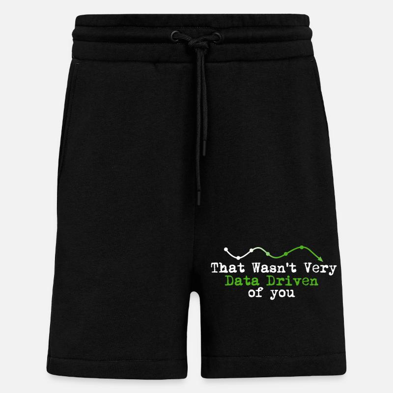 Data Driven You Tee - Shorts - made by SPREAD - SOLID BLACK