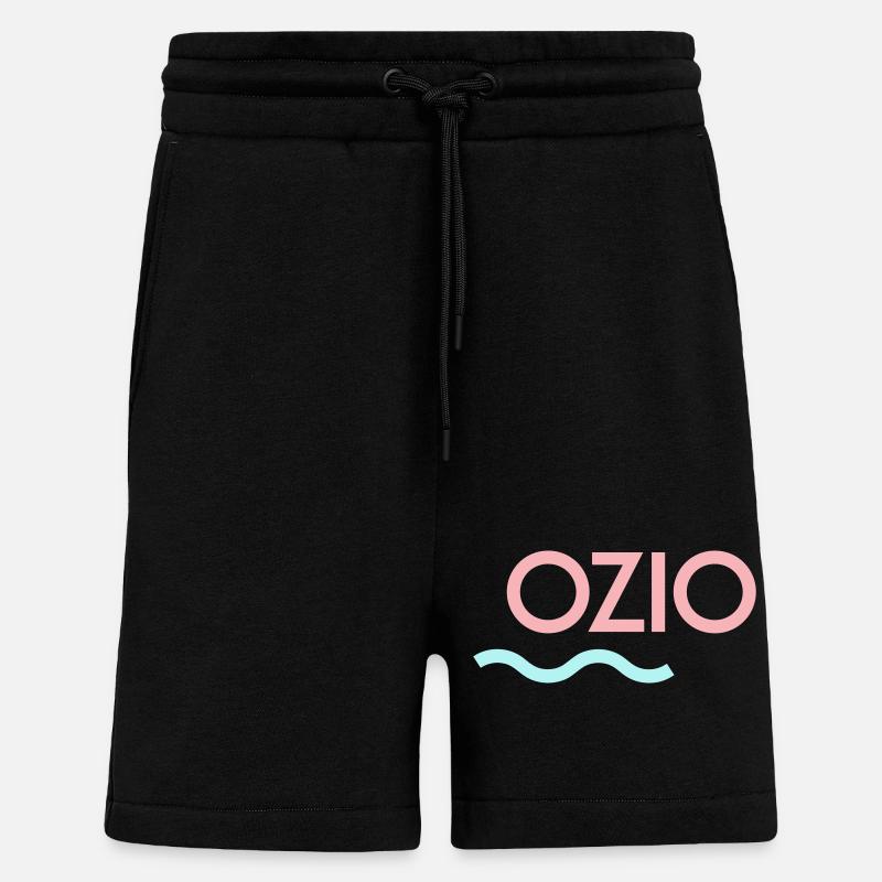 OZIO - Shorts - made by SPREAD - SOLID BLACK