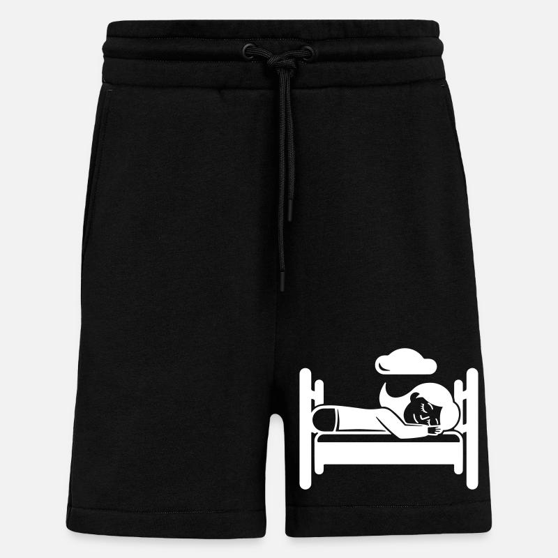 Sleeping Tired - Shorts - made by SPREAD - SOLID BLACK