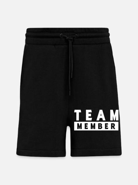 Team Member - Shorts - made by SPREAD - SOLID BLACK