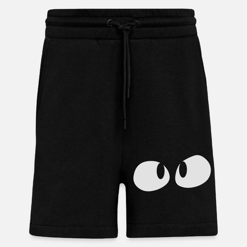 Augen - Shorts - made by SPREAD - SOLID BLACK