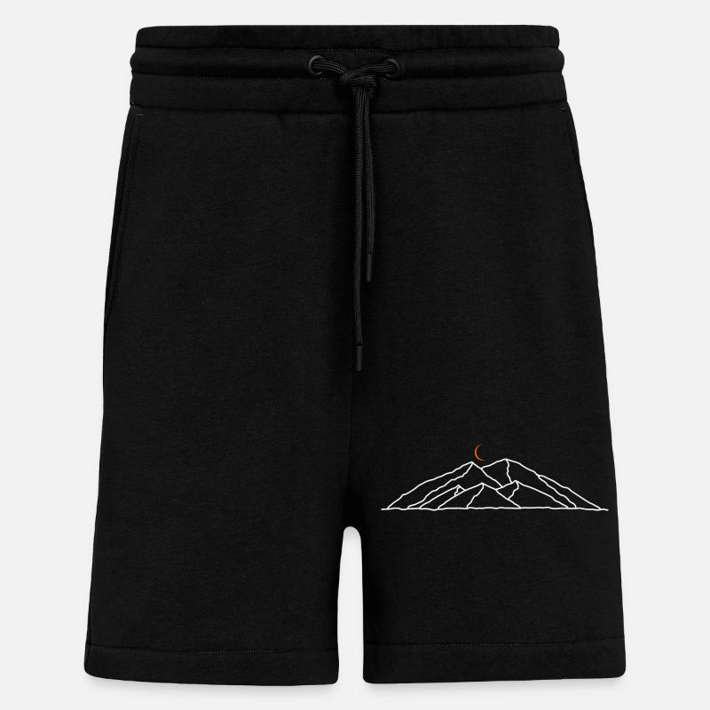 Evolution zum Luggage Trek - Shorts - made by SPREAD - SOLID BLACK