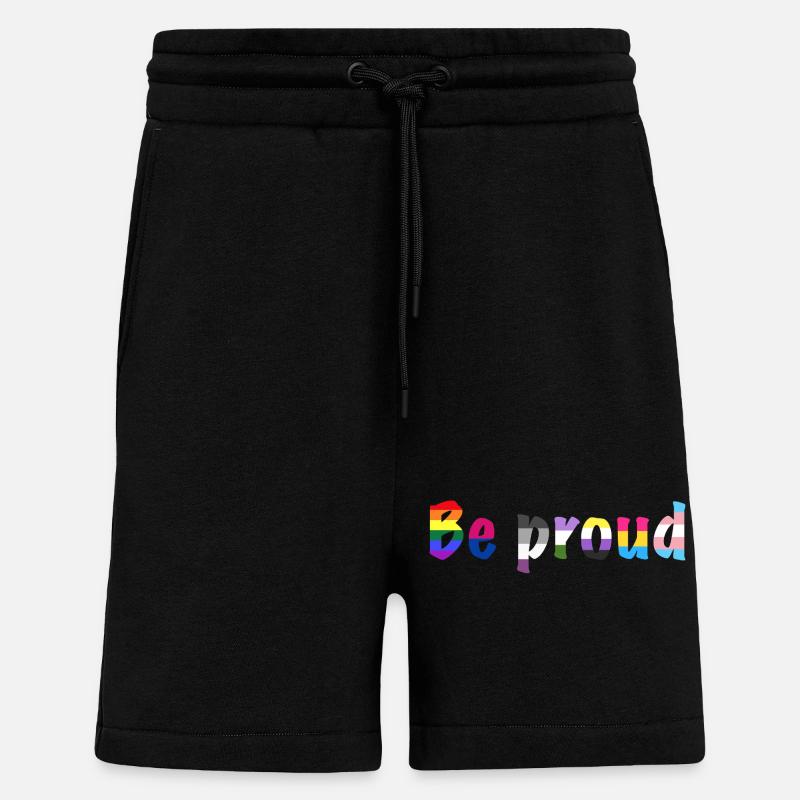 Stolz sein - Shorts - made by SPREAD - SOLID BLACK