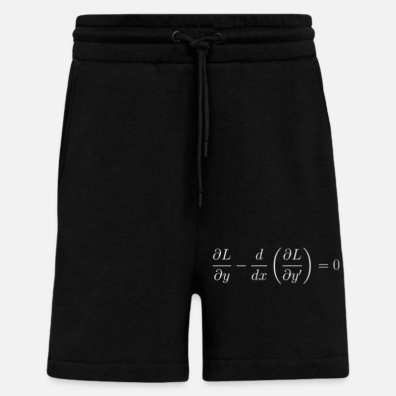 Euler-Lagrange-Gleichungsfundamentalphysik - Shorts - made by SPREAD - SOLID BLACK