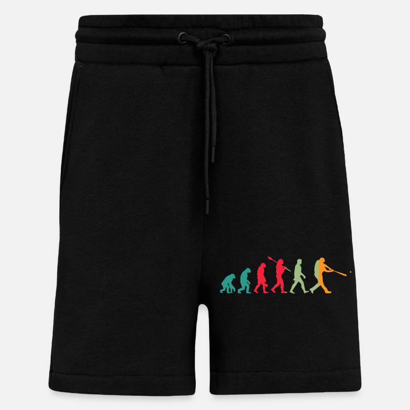 Koripallon kehitys - Organic Relaxed shortsit Made in EU - SOLID BLACK