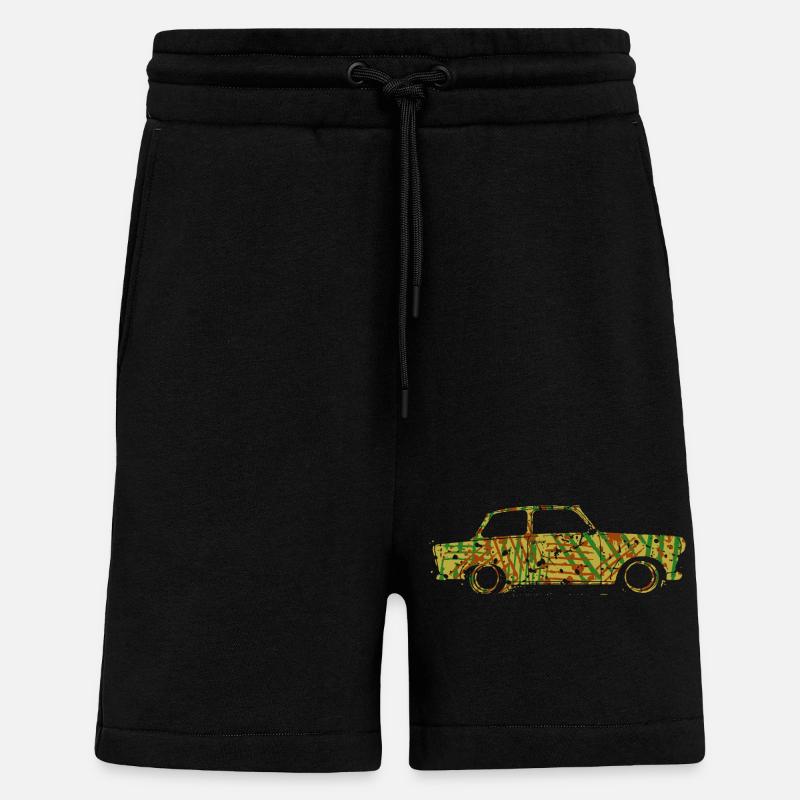Trabi Ost Tarn - Shorts - made by SPREAD - SOLID BLACK