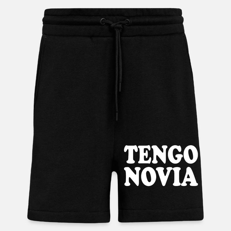 I have a girlfriend - Shorts - made by SPREAD - SOLID BLACK