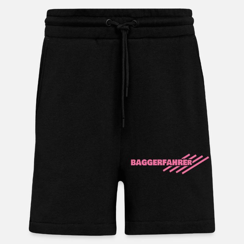 Beruf Baggerfahrer - Shorts - made by SPREAD - SOLID BLACK